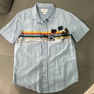 Boys short sleeve button down